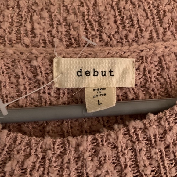 Cropped MultiColor Sweater - Picture 2 of 2